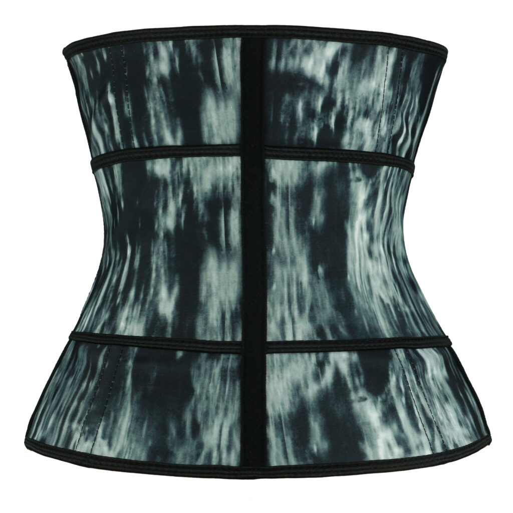 The back of best waist trimmer belt