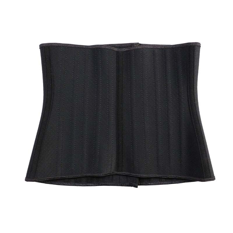 The back of 4 Rows Hook Tourmaline 25 Steel Boned Waist Trainer