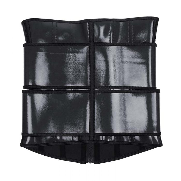 Physical map black waist trainer