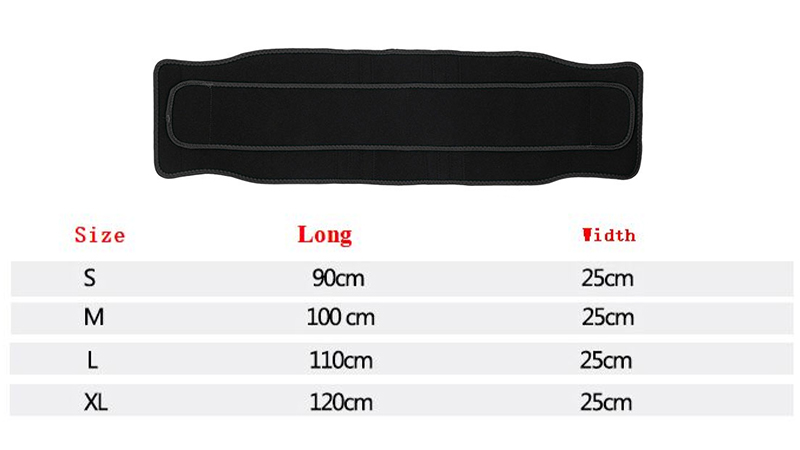 Waist Trimmer with Detachable Belt size