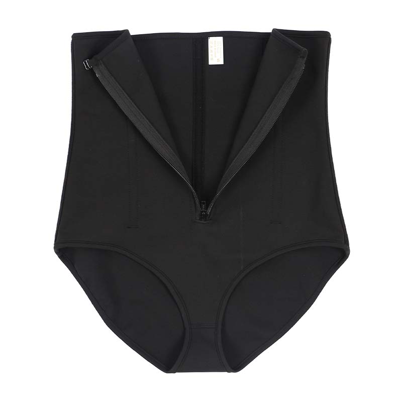 Waist Trainer Zipper Jumpsuits Body Shaper Shorts 3