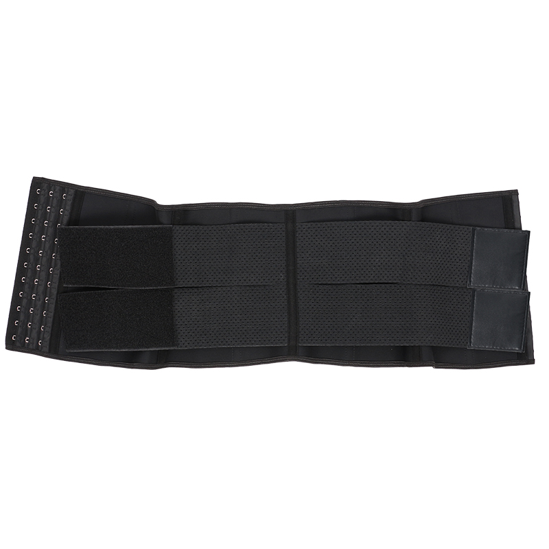 Expanded view of the back of the double-belt shapewear