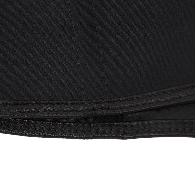 Detail drawing of double needle hemming