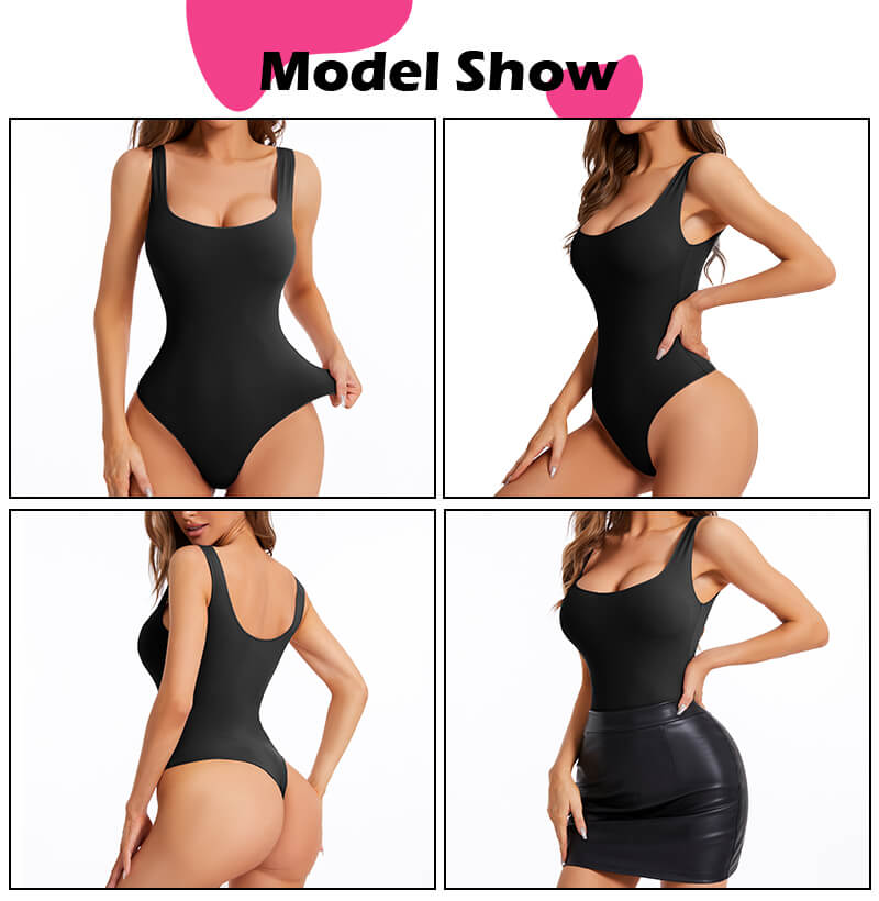 black tank top bodysuit