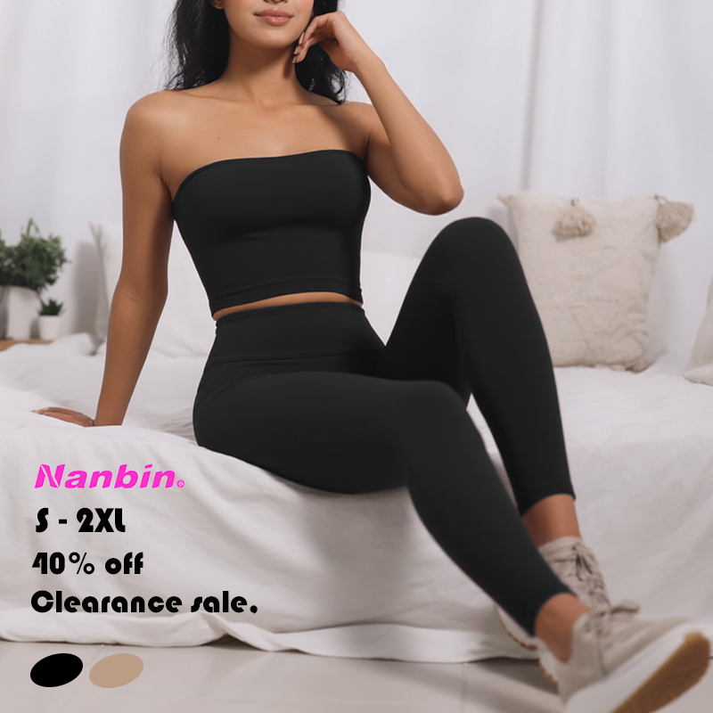 seamless high waist leggings by model detail