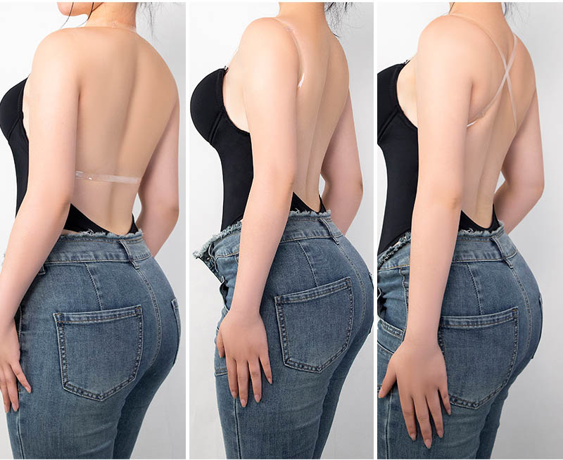 Striking Silhouette Deep Plunge Bodysuit