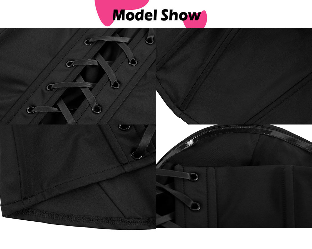 Mesh Fold Sleeveless Crop Tops model show