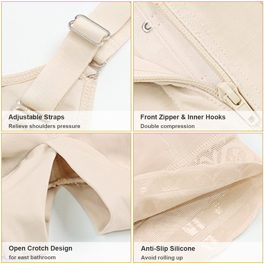 details of colombian fajas bbl shapewear