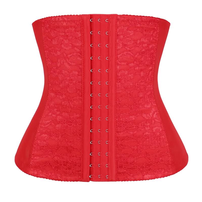 back of extreme corset waist training