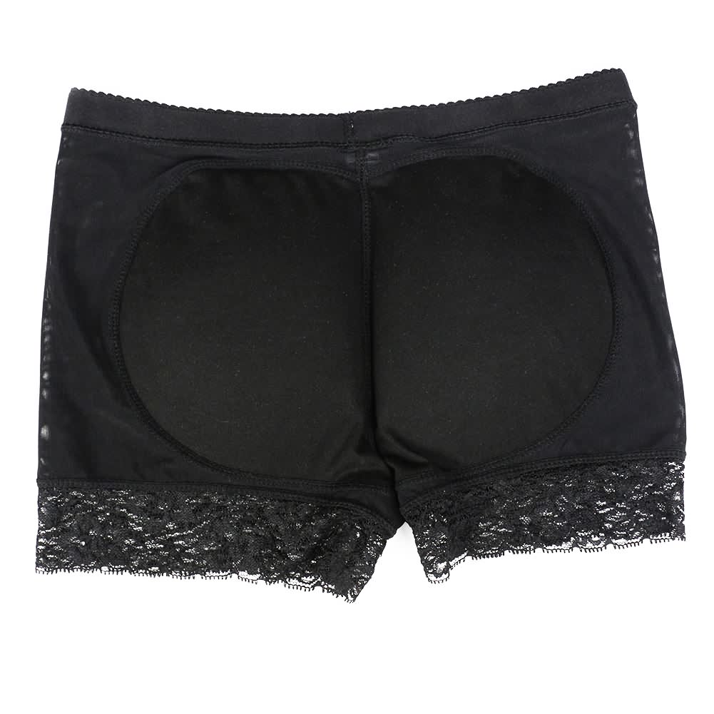 the front of spandex padded butt lifter