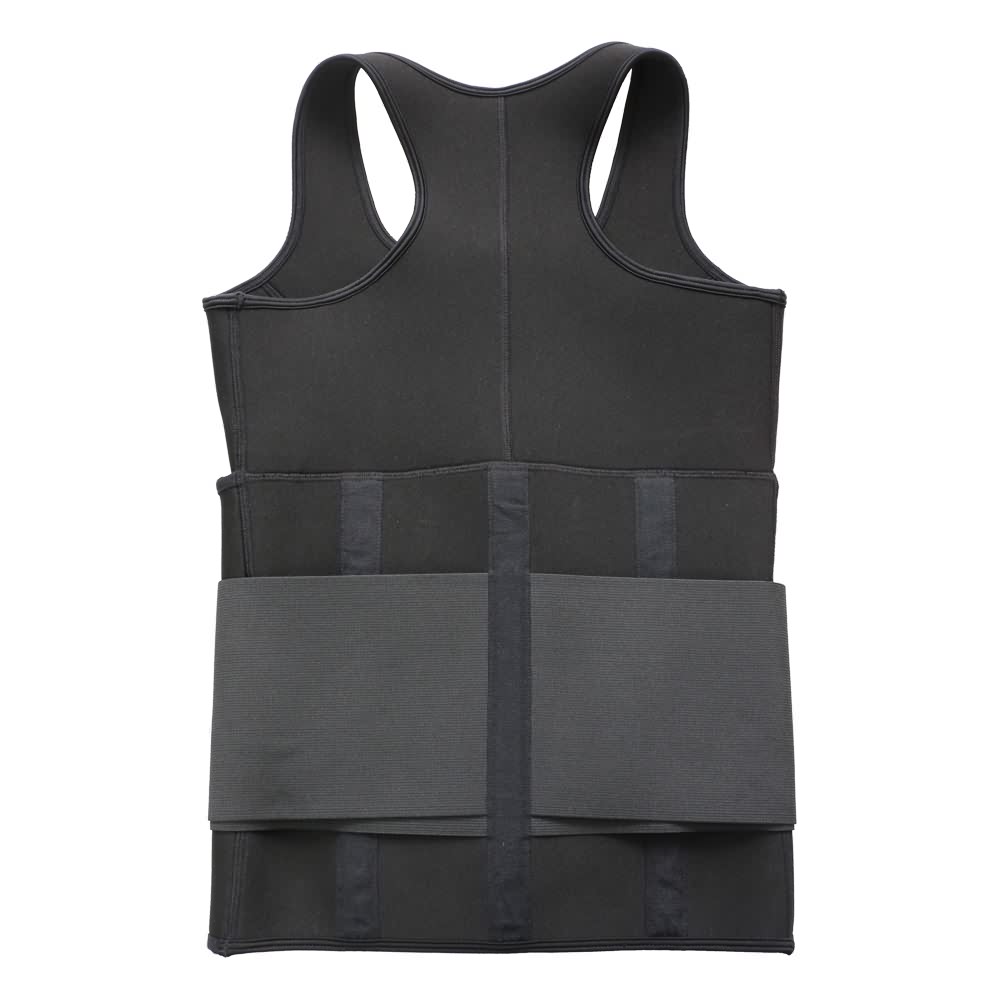back of belt and thermal waist trainer