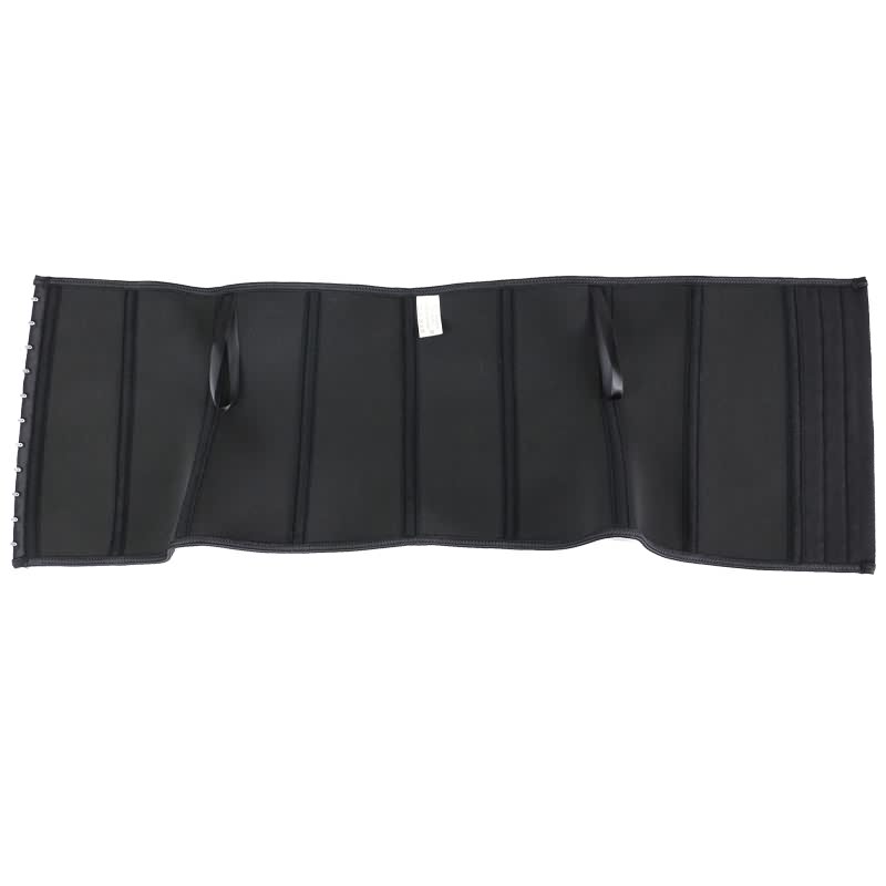 inside of unfolded cinched waist