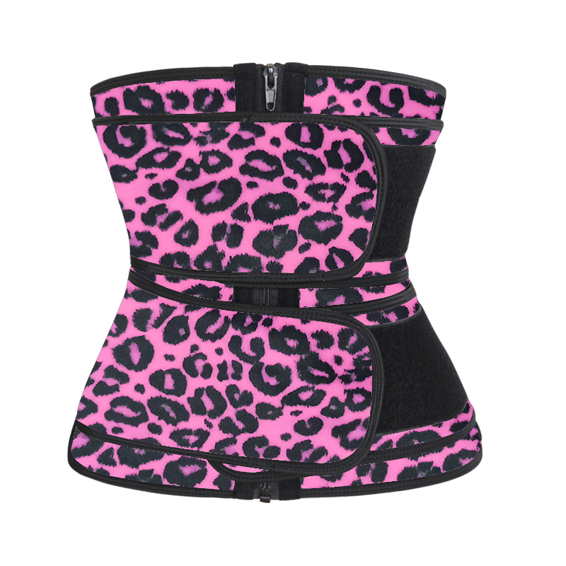 waist trainer double belt red