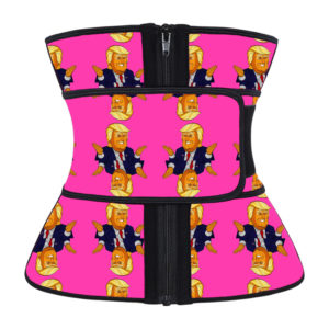 Waist Trainer Wearing Trump