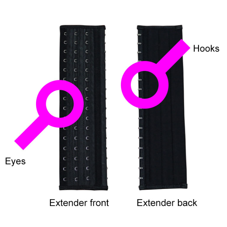 Long Extended Waist Trainer Extenders Corset MH1066H