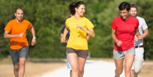 Many people are losing weight by jogging