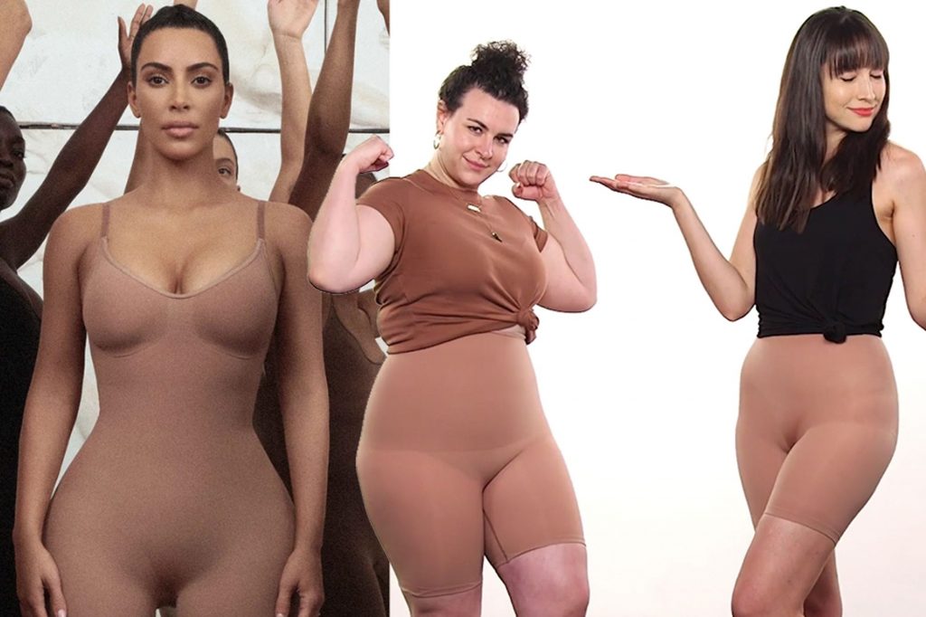 Kim Kardashian's Own Brand Skims Bodywear, Design Controversy