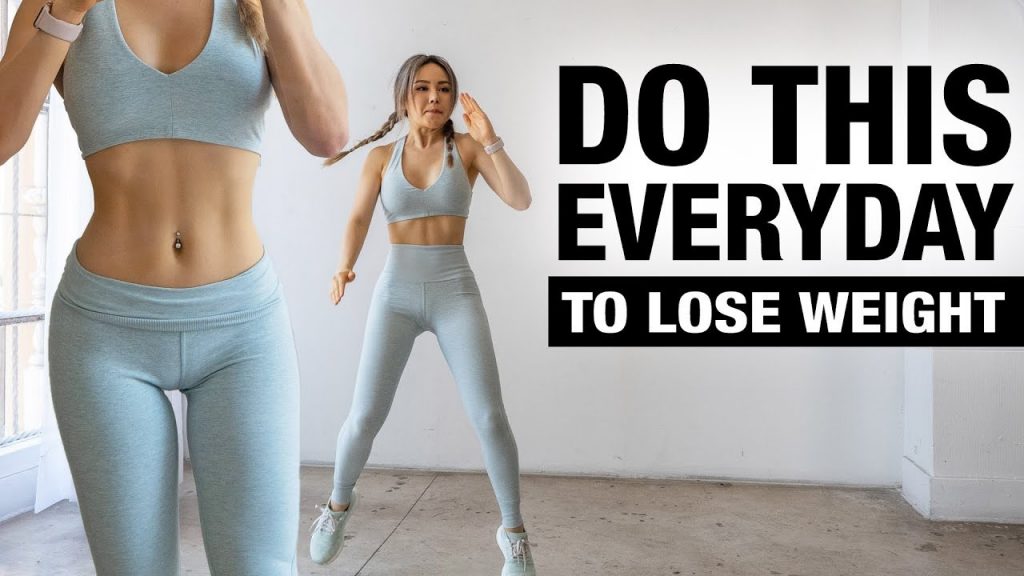 Do exercise every day to lose weight.