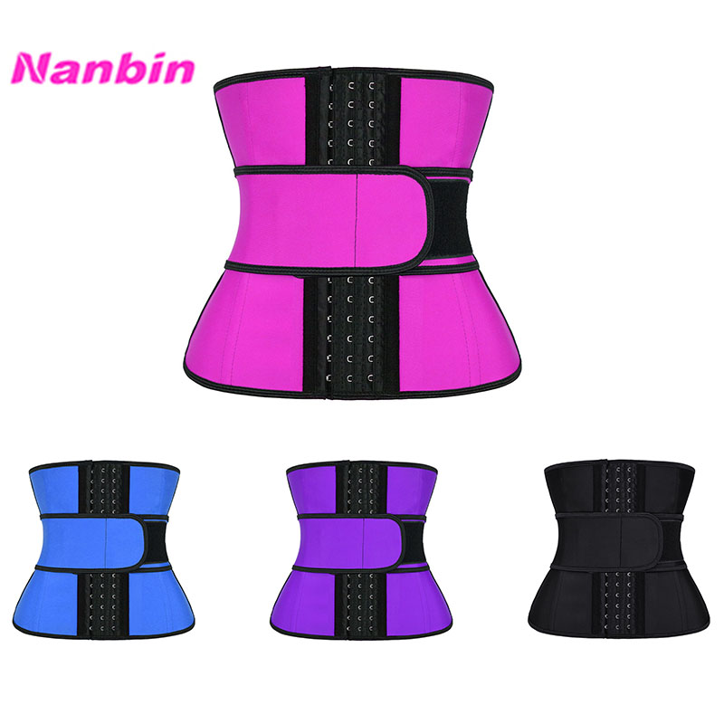 9 Steel Boned Waist Trainer With Belt