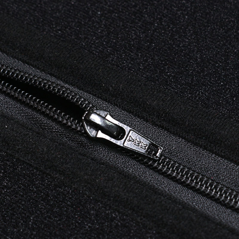 the zipper of OK Fabric Double Belt Waist Trainer Vest Full Body Shaper