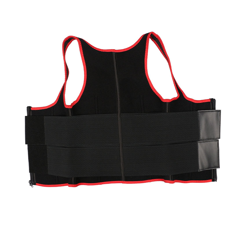 elastic double belt waist trainer vest