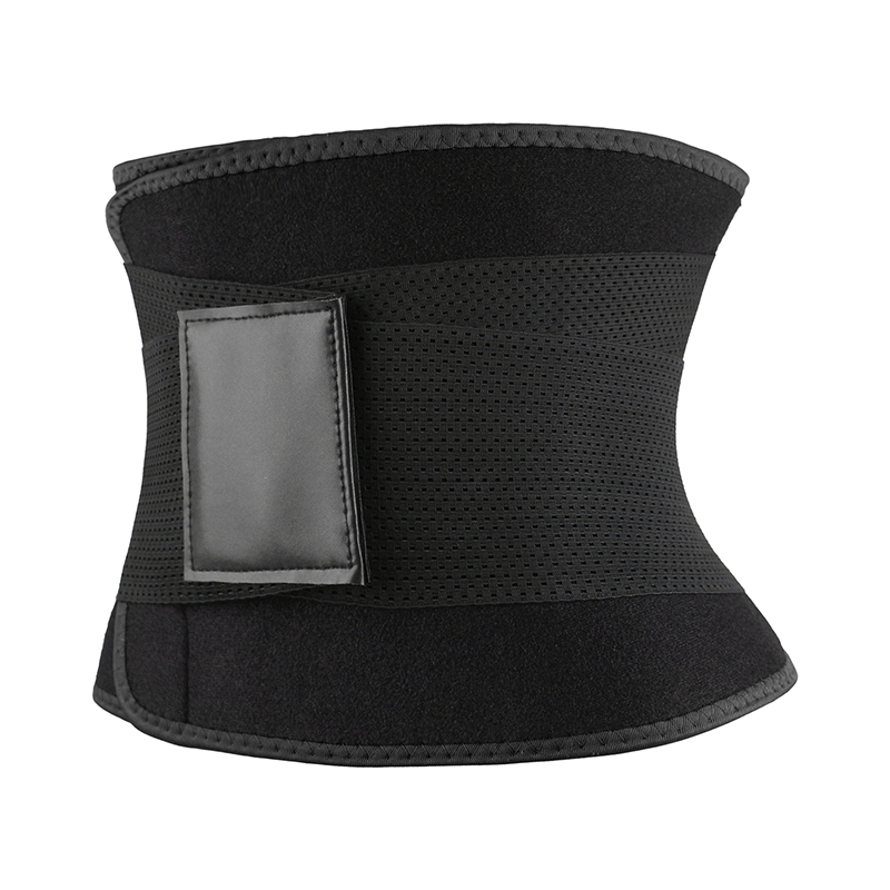 The left of Single Layer Cross-elastic Band Waist Trainer
