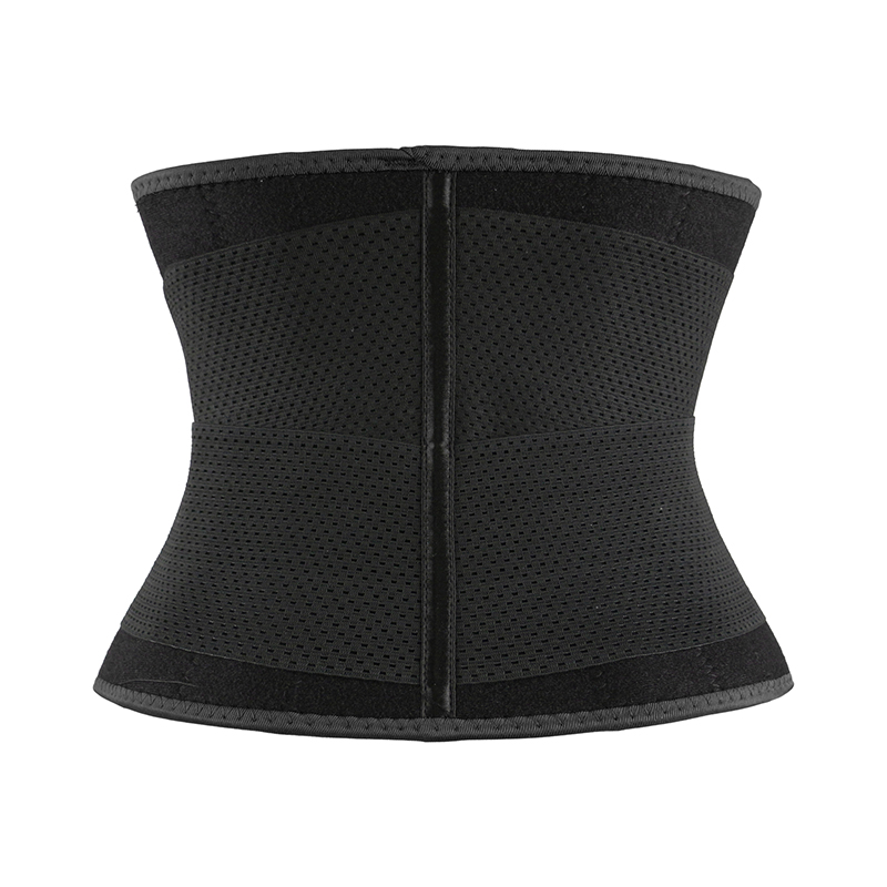 The back of Single Layer Cross-elastic Band Waist Trainer