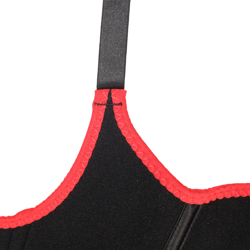  the adjustable shoulder strap of waist trimmer vest