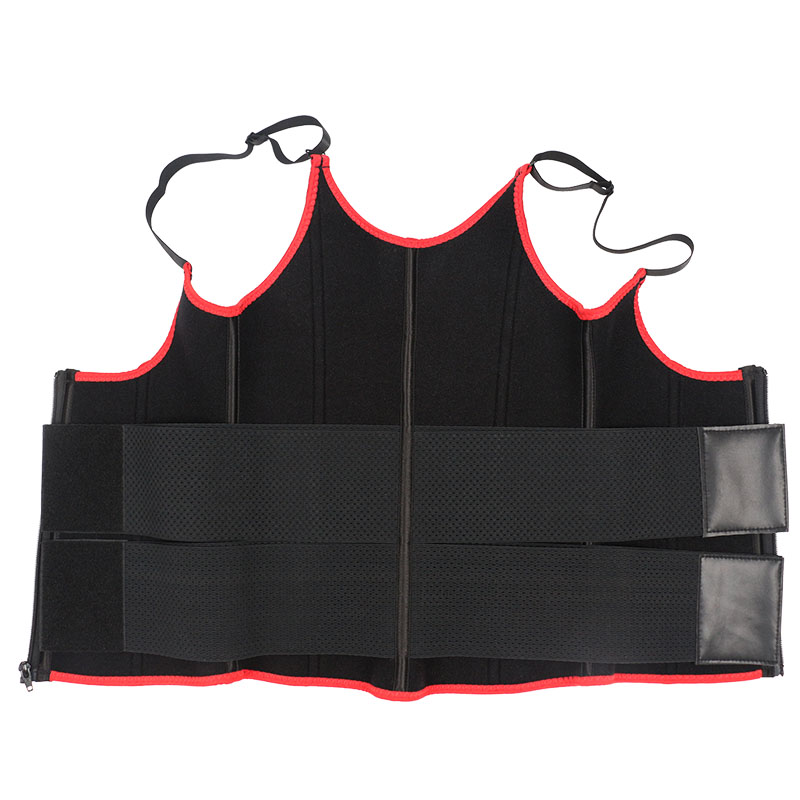 adjustable shoulder strap waist trimmer vest