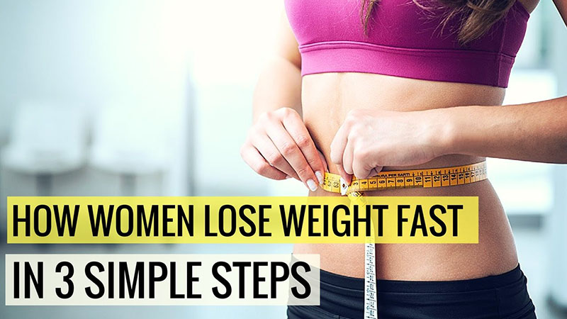women lose weight scientifically