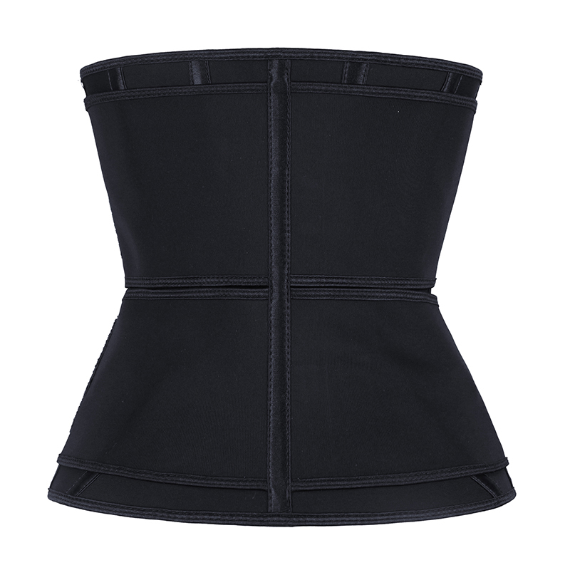 The back of waist trainer with logo