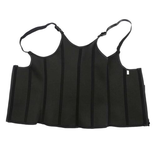 Adjustable Strap Waist Trainer Vest With Zipper MHW100079