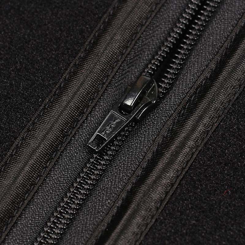 The zipper of adjustable shoulder strap waist trainer