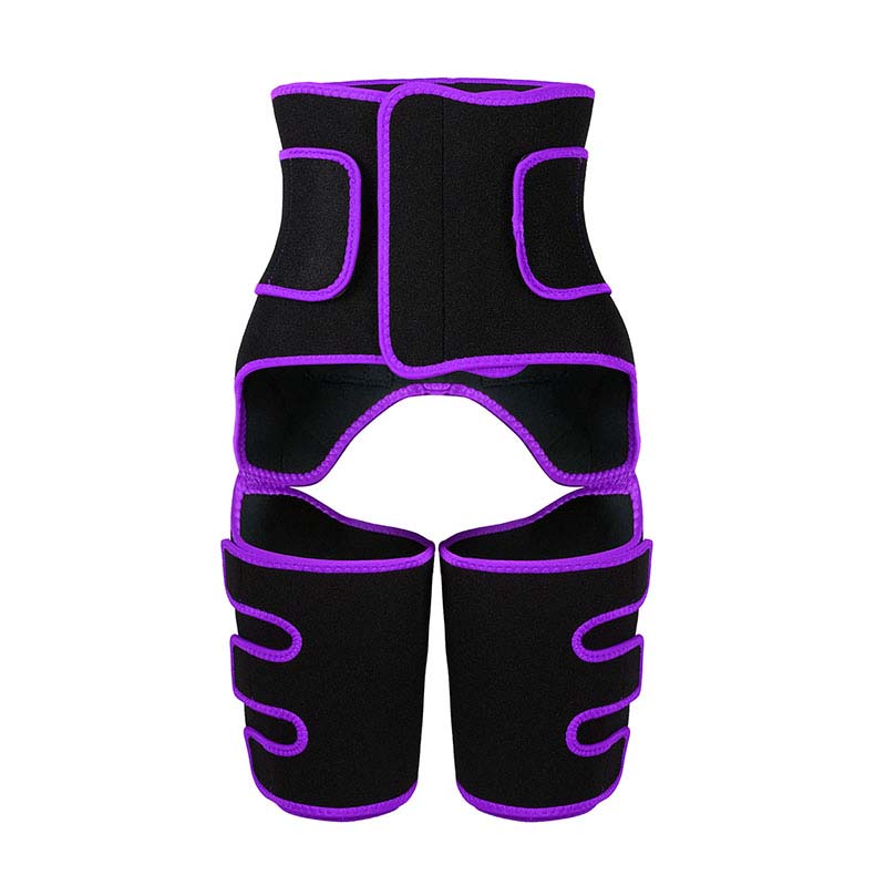 purple high waist trainer thigh body shaper wholesale