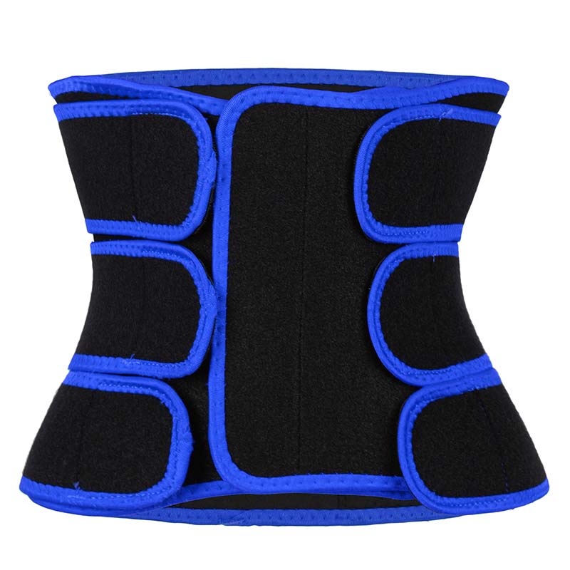 wholesale 3 belts waist trainer belt blue