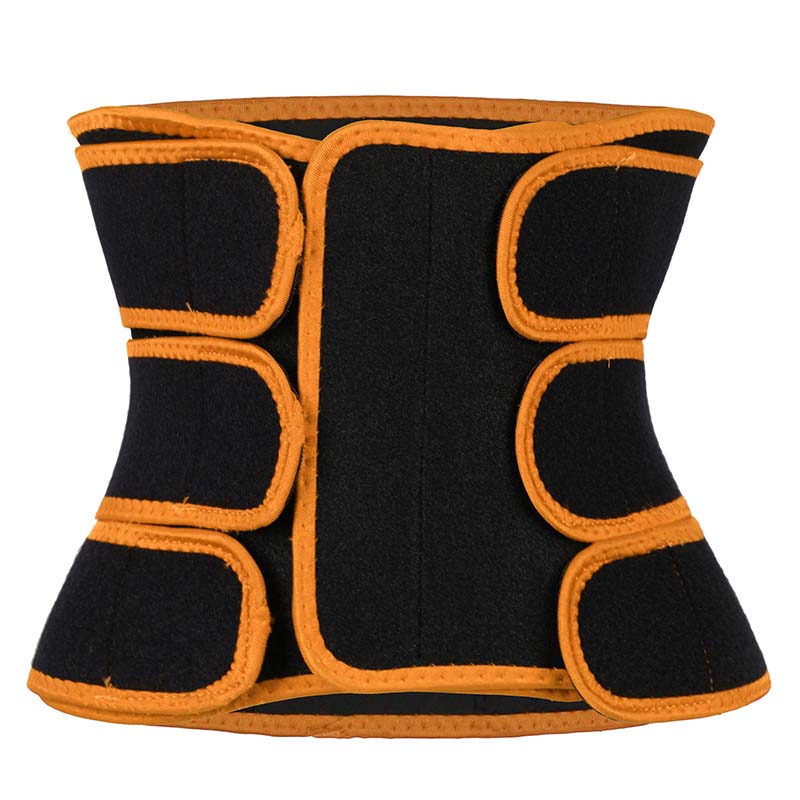 wholesale 3 belts waist trainer belt orange