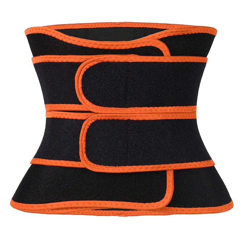 orange detachable belt 2 strap waist trainer wholesale