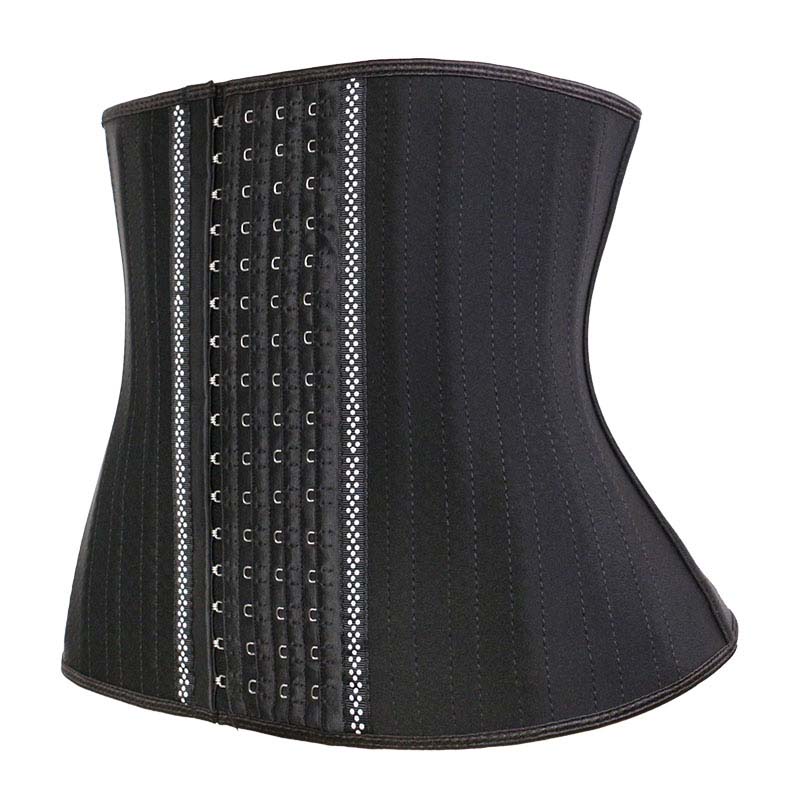 4 Rows Hook Tourmaline 25 Steel Boned Waist Trainer Wholesale