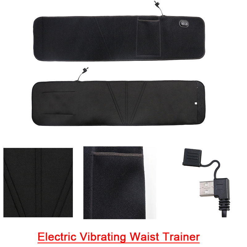 The details of electric vibrating waist trainer