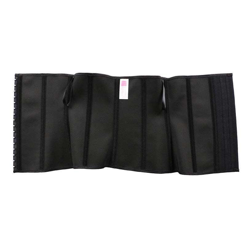 The inside of 11.5-inch Color Grass Coated Reflective Waist Trainer