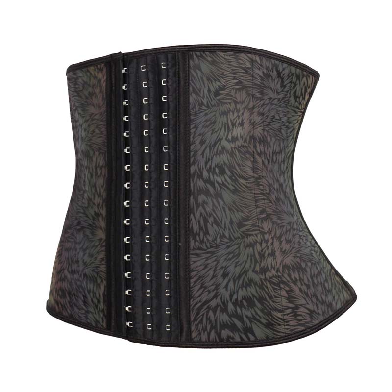 The left of 11.5-inch Color Grass Coated Reflective Waist Trainer