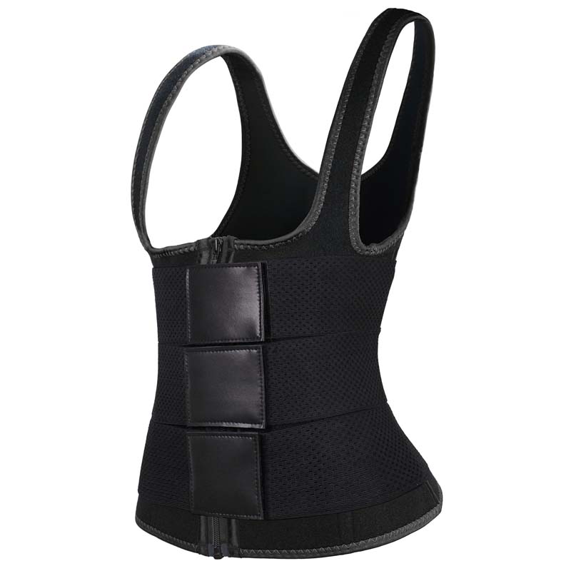The left of OK Cloth Wide Shoulder Strap Waist Trainer Vest For Women
