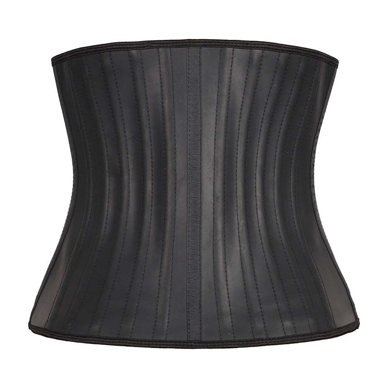 Three Detachable YKK Zipper Smooth Leather Waist Trainer