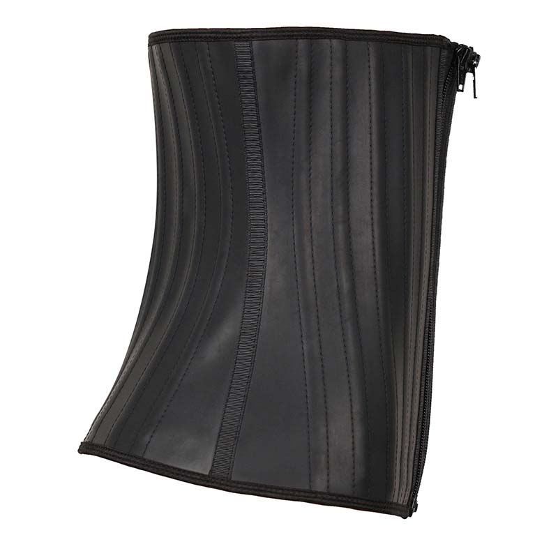 Three Detachable YKK Zipper Smooth Leather Waist Trainer