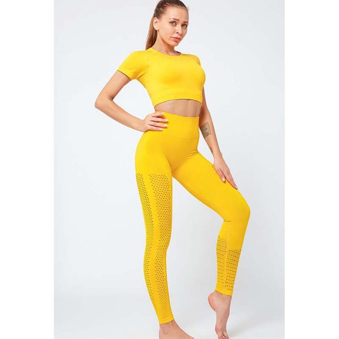 yellow Women Short Sportswear