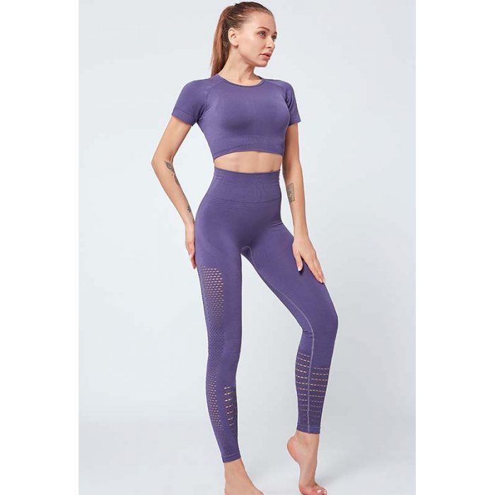 purple Women Sportswear