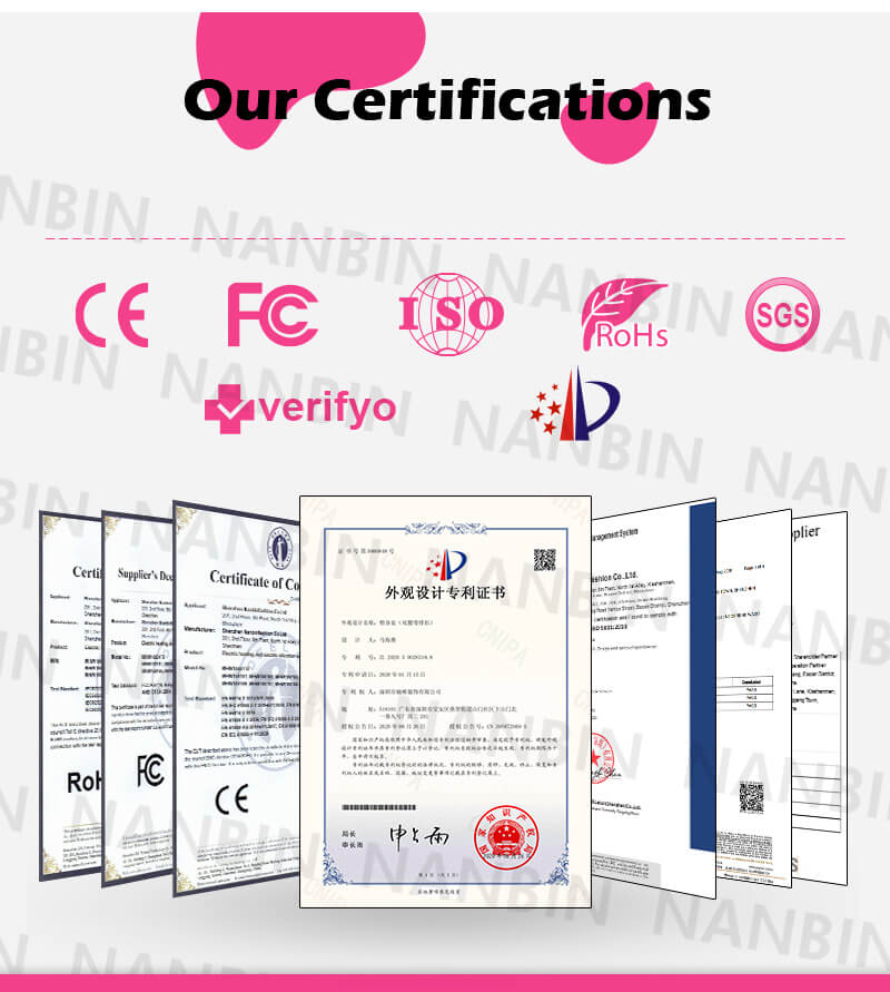 Nanbin certifications