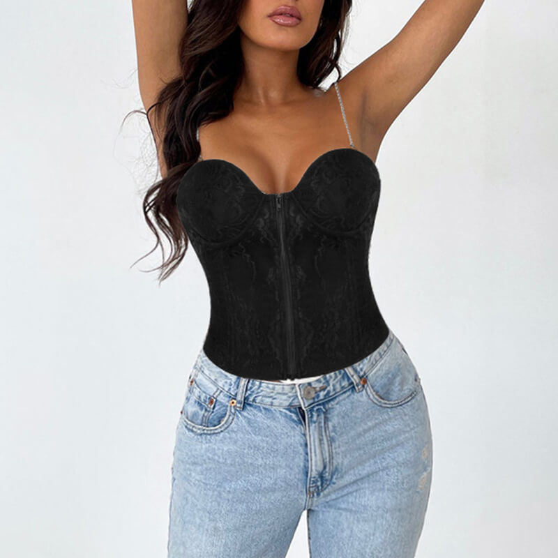 bustier corset top