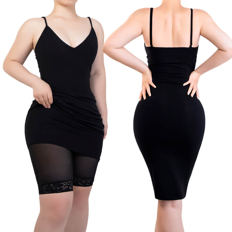 dress built in shapewear