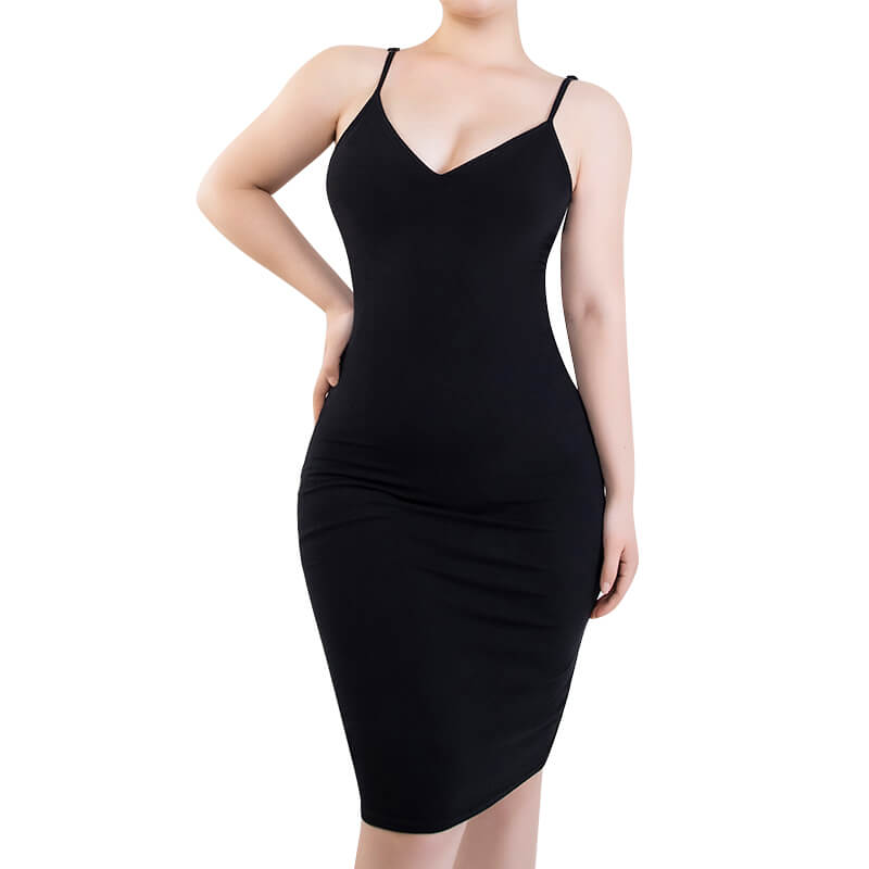 shapewear dress built in shapewear